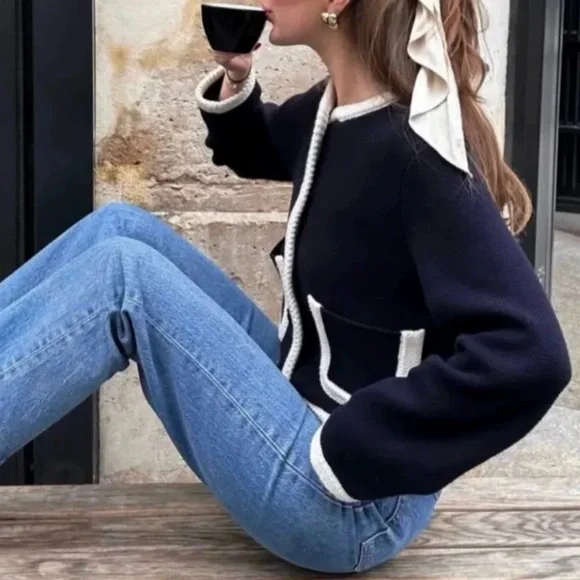 Sezane AUGUSTE JACKET NWOT - Picture 4 of 7